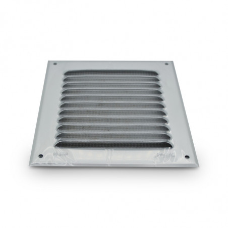 Grille aluminium à visser carrée