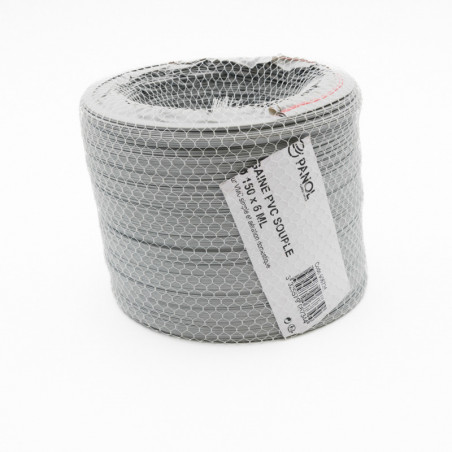 Flexible ventilation pvc gris