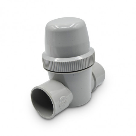 Siphon parcours pvc évacuation droit male-femelle diam. 40